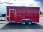 7X16 TA RED CONCESSION TRAILER - Quality Cargo - Image 4