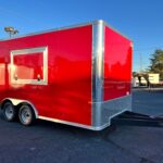 8.5X16TA RED CONCESSION TRAILER - ROCK SOLID CARGO
