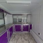 8.5x12 Purple Concession Trailer - Food & Vending - Quality Cargo