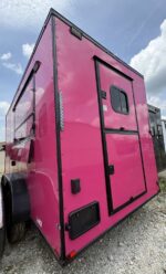 7x14 TA Hot Pink Coffee Trailer - Food & Vending - Quality Cargo - Image 4