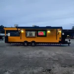 8.5x28 PREMIUM TURNKEY BBQ TRAILER W/ SMOKER - (#RCT-901)